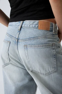 Weekday GALAXY LOOSE STRAIGHT LEG JEANS aeon blue light blue Best Sale