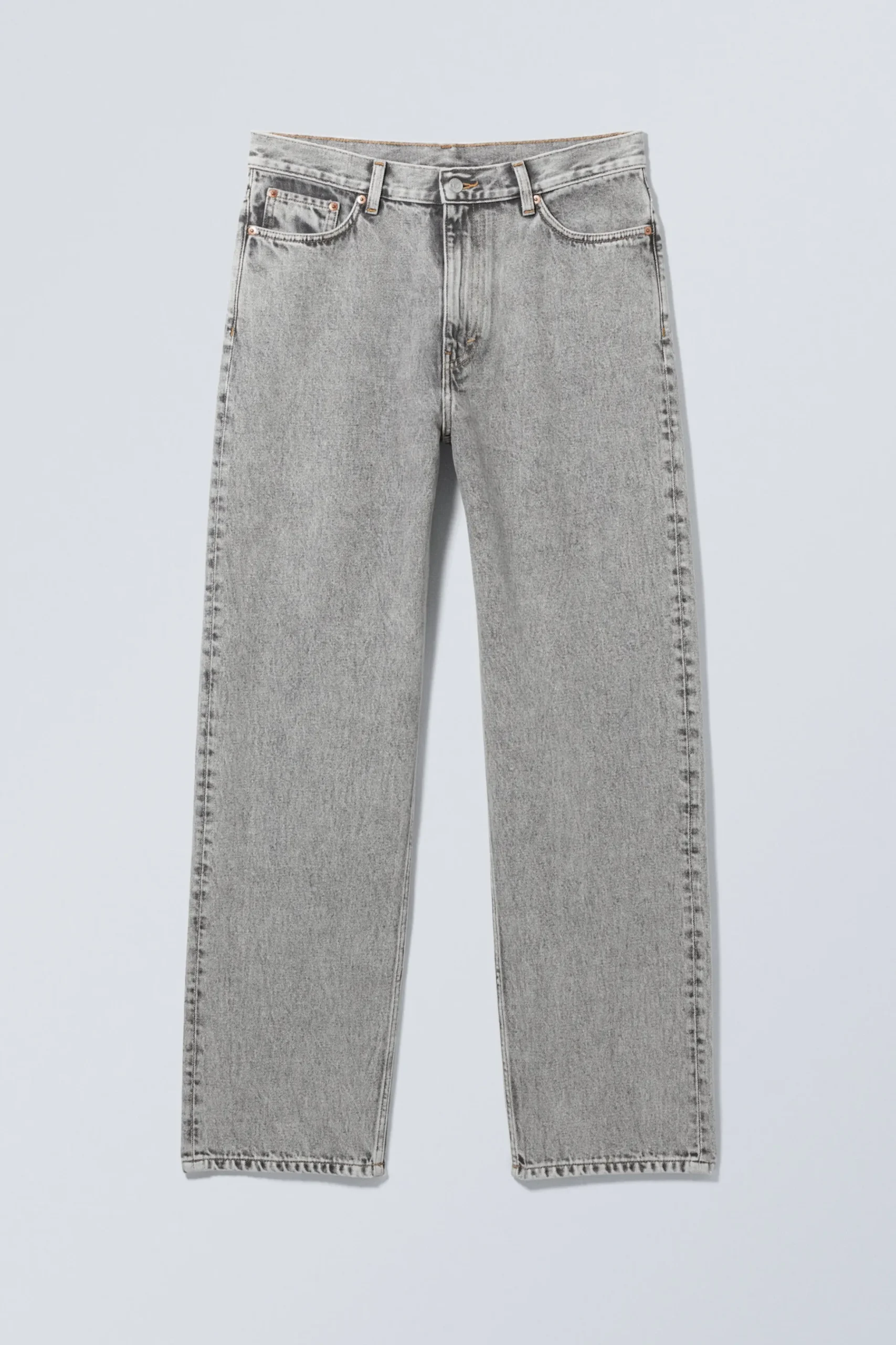 Weekday GALAXY LOOSE STRAIGHT LEG JEANS monolith grey light grey Flash Sale