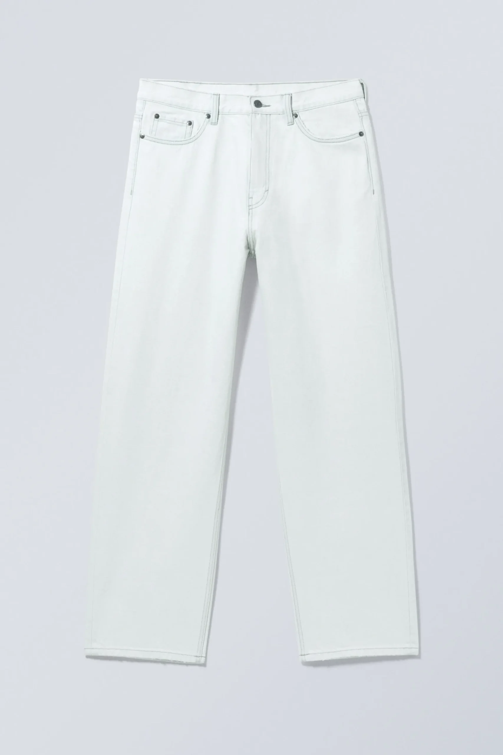 Weekday GALAXY LOOSE STRAIGHT LEG JEANS ice blue light blue Cheap