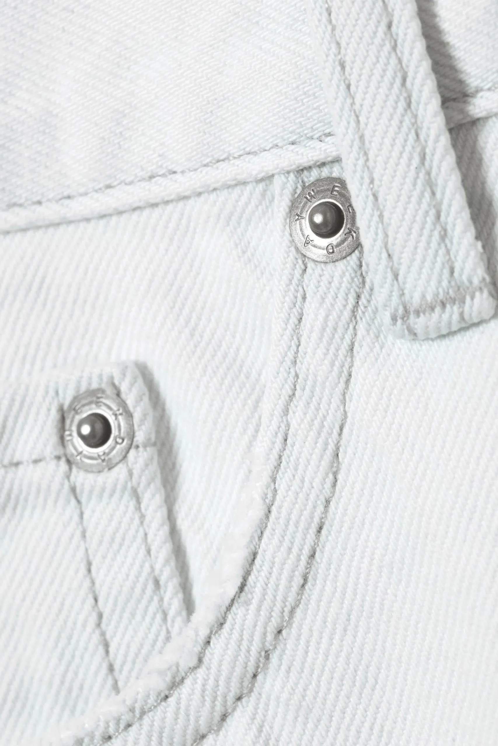 Weekday GALAXY LOOSE STRAIGHT LEG JEANS ice blue light blue Cheap