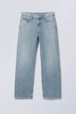 Weekday GALAXY LOOSE STRAIGHT LEG JEANS blue fade medium blue Outlet