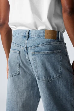 Weekday GALAXY LOOSE STRAIGHT LEG JEANS blue fade medium blue Outlet