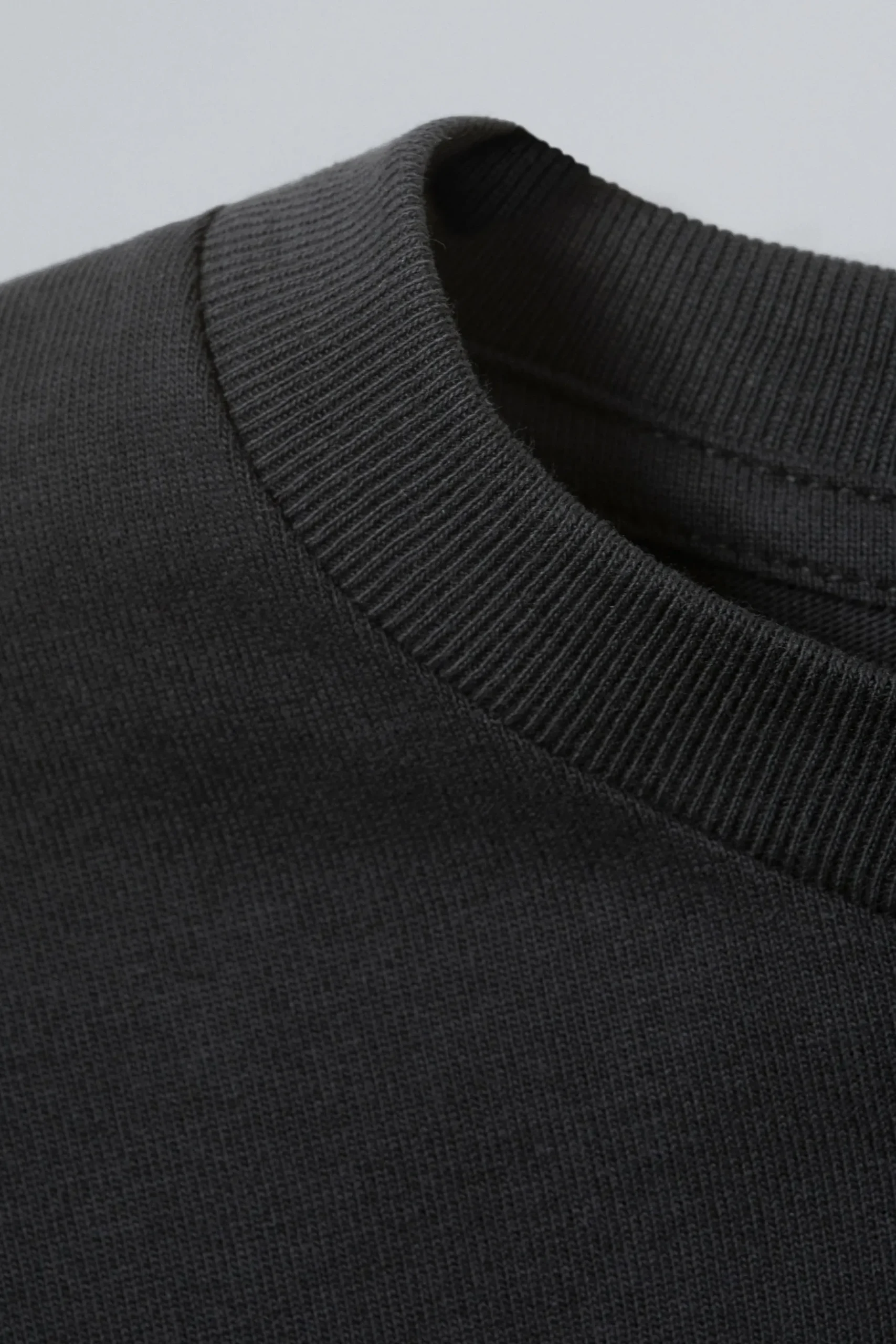 Weekday GREAT BOXY HEAVYWEIGHT T-SHIRT black Online