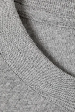 Weekday GREAT BOXY LONG SLEEVE T-SHIRT light grey melange Discount