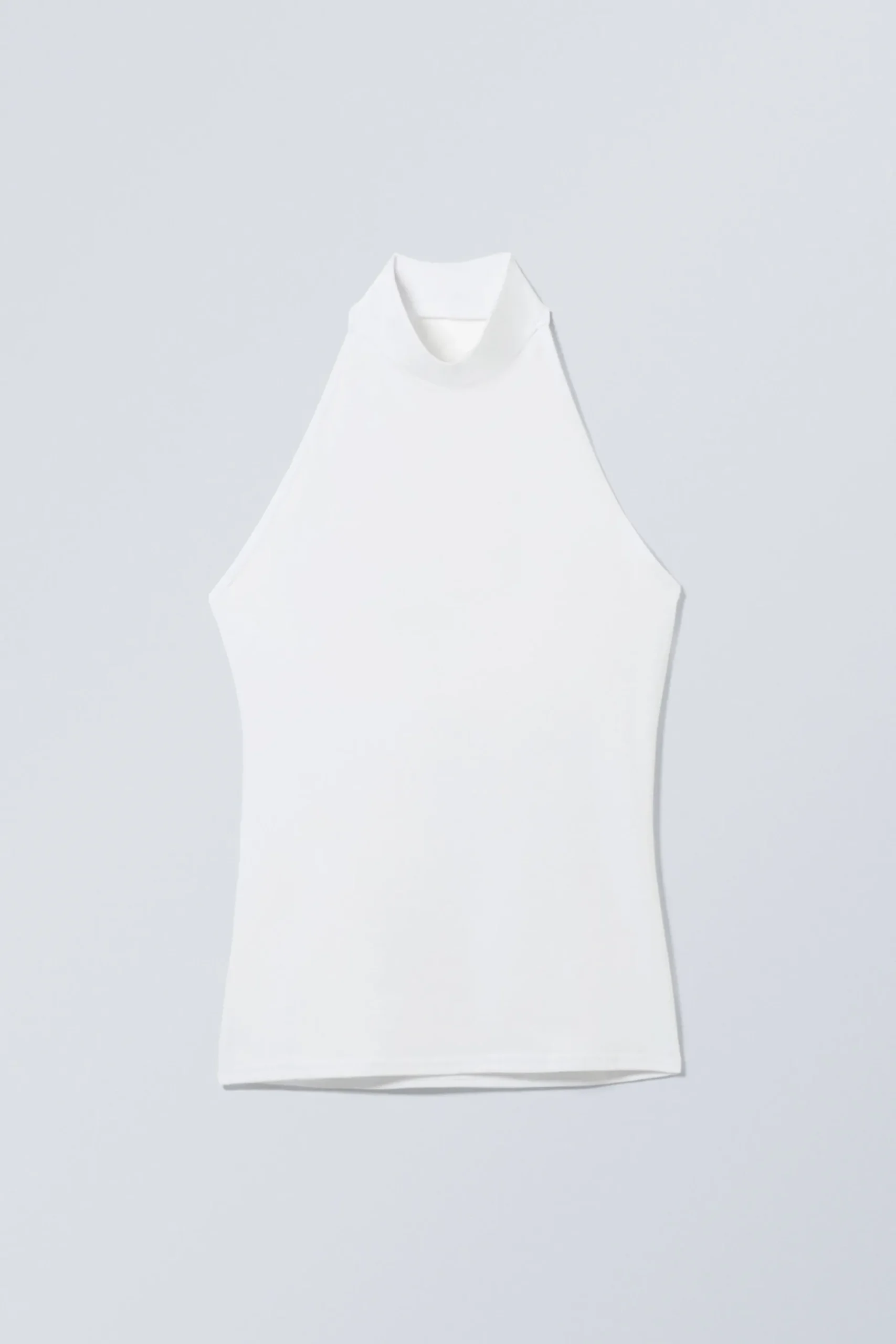 Weekday HALTER TANK TOP white Best