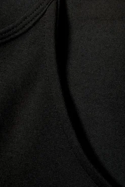 Weekday HALTERNECK SHORT SLEEVE TOP black Fashion