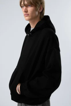 Weekday HEAVYWEIGHT HOODIE black Cheap