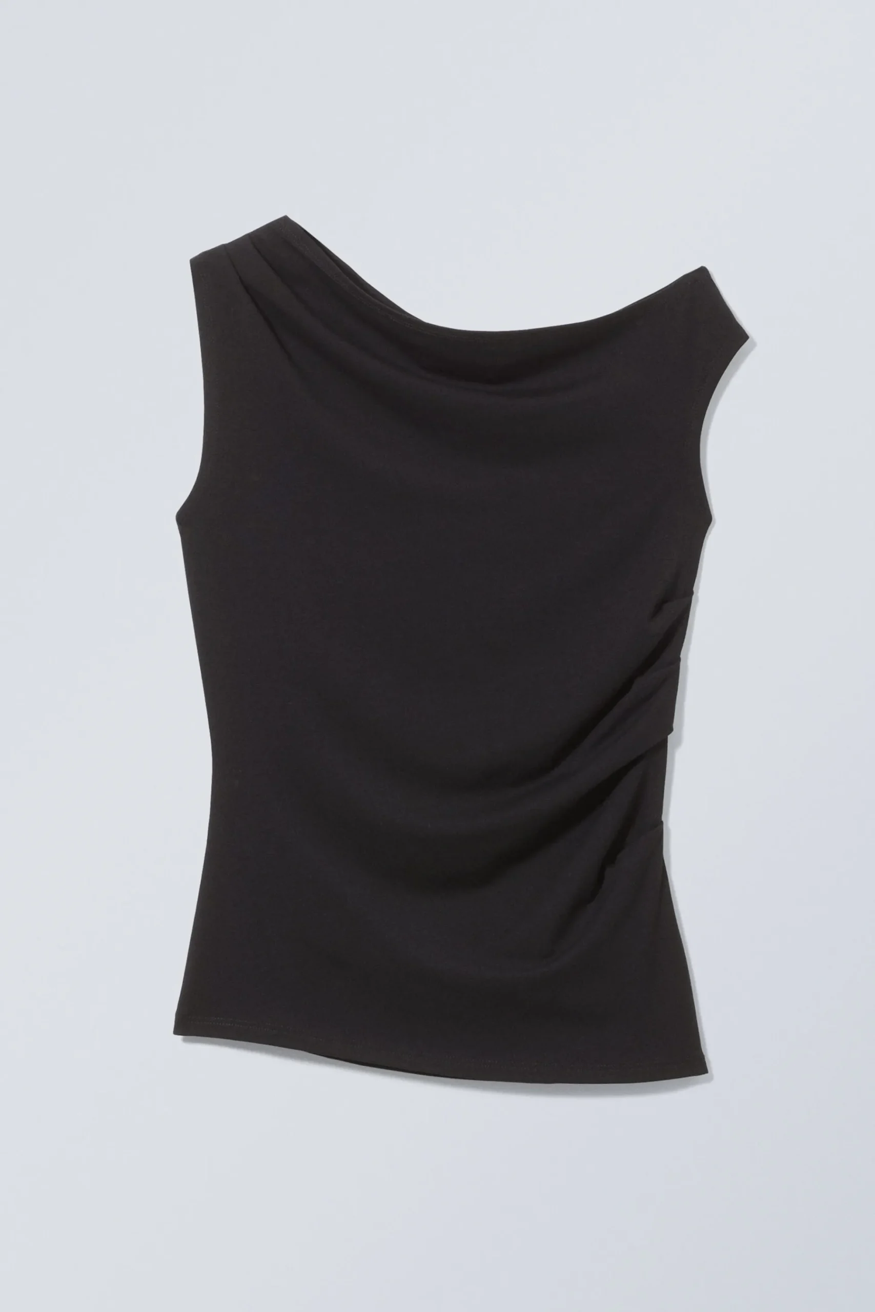 Weekday HERA DRAPE TOP black Discount
