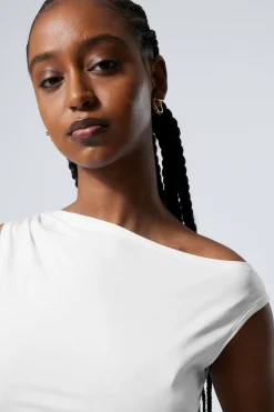 Weekday HERA DRAPE TOP white Outlet