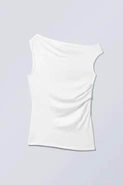 Weekday HERA DRAPE TOP white Outlet