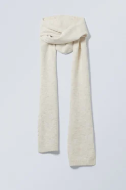 Weekday HOOD SCARF dusty white Online