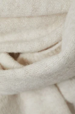 Weekday HOOD SCARF dusty white Online