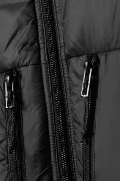 Weekday HOODED RECYCLED DOWN PUFFER JACKET black Store