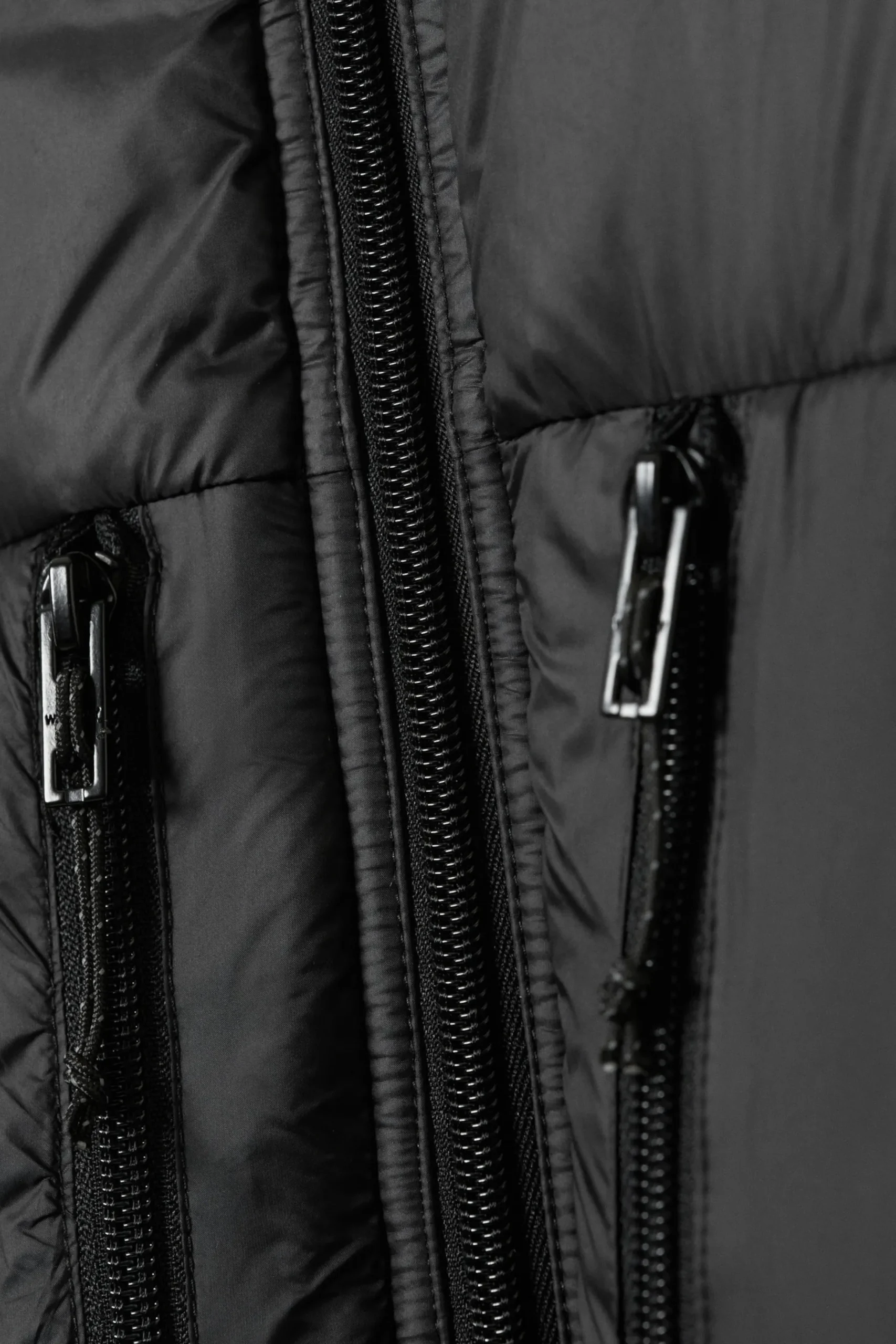 Weekday HOODED RECYCLED DOWN PUFFER JACKET black Store