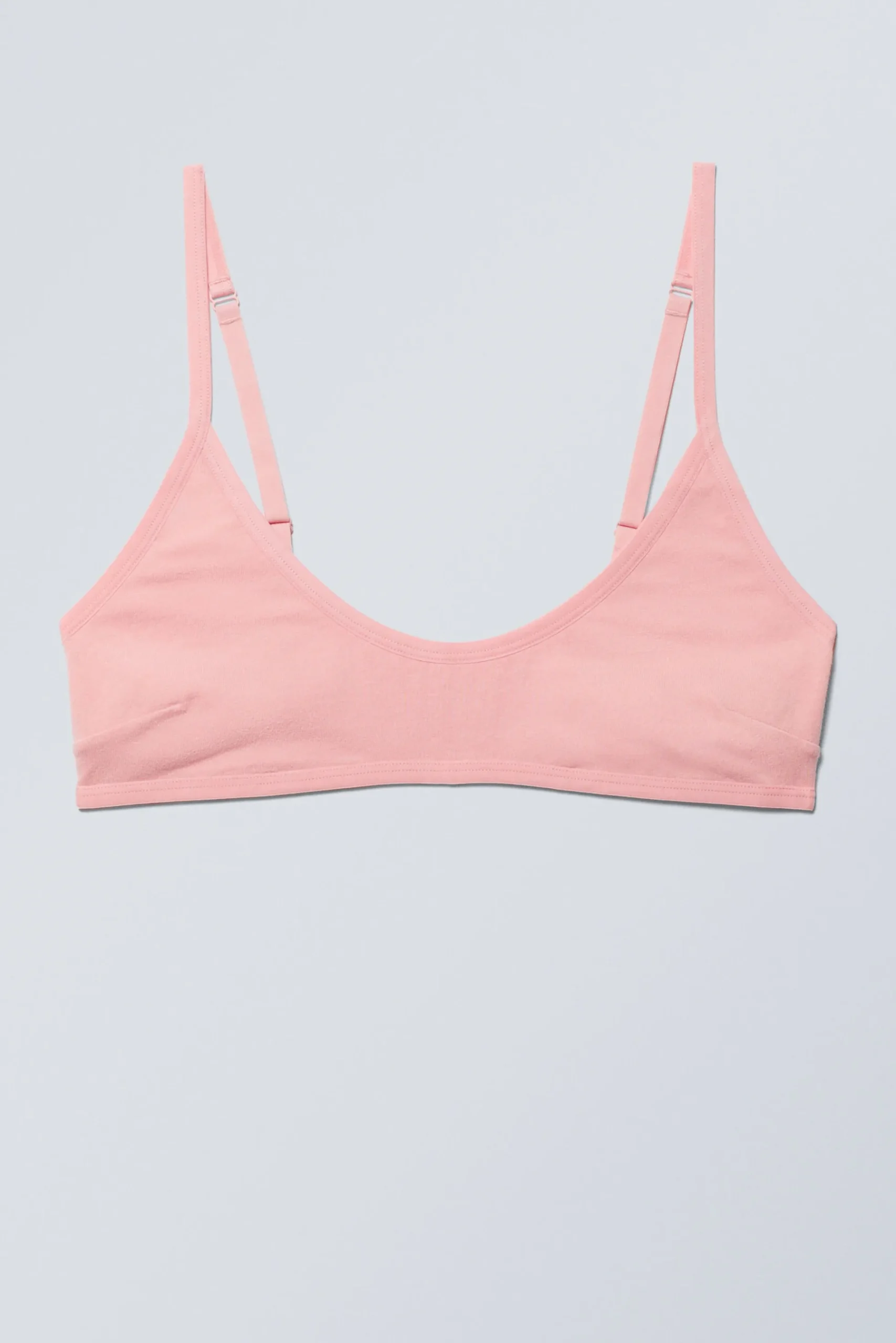 Weekday INEZ SCOOPED COTTON BRALETTE light pink Flash Sale