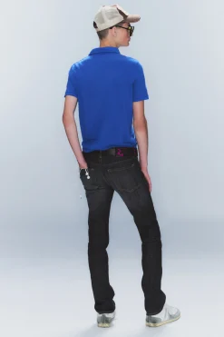Weekday ISSUE LOW WAIST SLIM TAPERED JEANS star blue Fashion