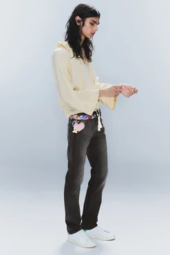 Weekday ISSUE LOW WAIST SLIM TAPERED JEANS rubby black Hot