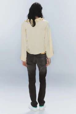 Weekday ISSUE LOW WAIST SLIM TAPERED JEANS rubby black Hot