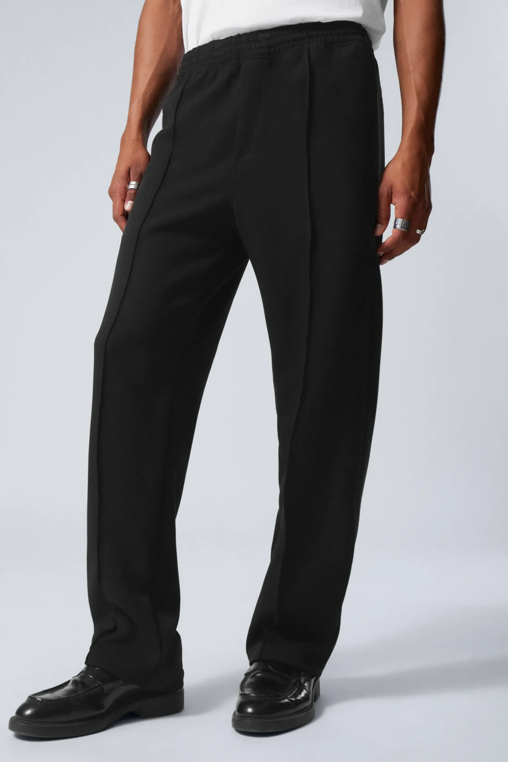 Weekday KEN TRACKSUIT PANTS black Store
