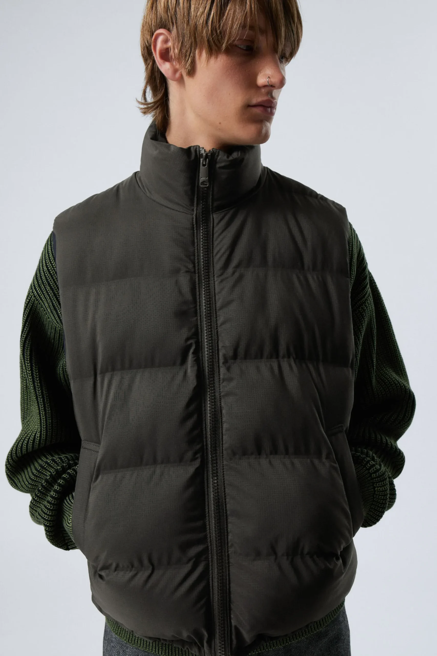 Weekday KIP PUFFER VEST black Fashion