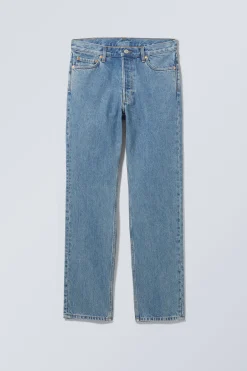 Weekday KLEAN REGULAR STRAIGHT LEG JEANS 90s blue medium blue Fashion