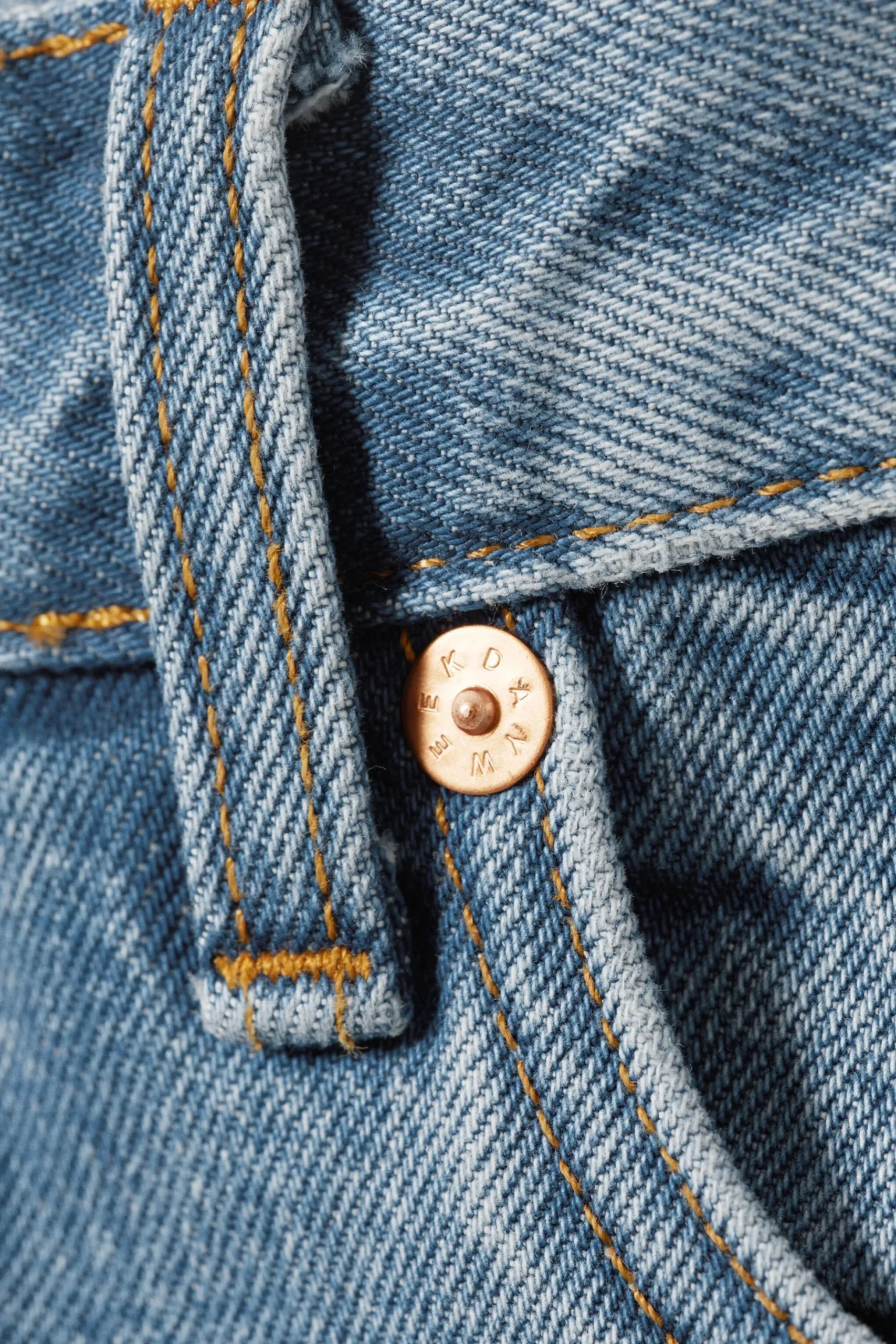 Weekday KLEAN REGULAR STRAIGHT LEG JEANS 90s blue medium blue Fashion