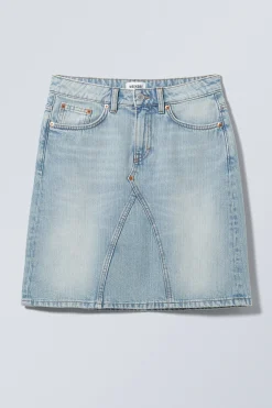 Weekday KNEE LENGTH DENIM SKIRT aeon blue Store