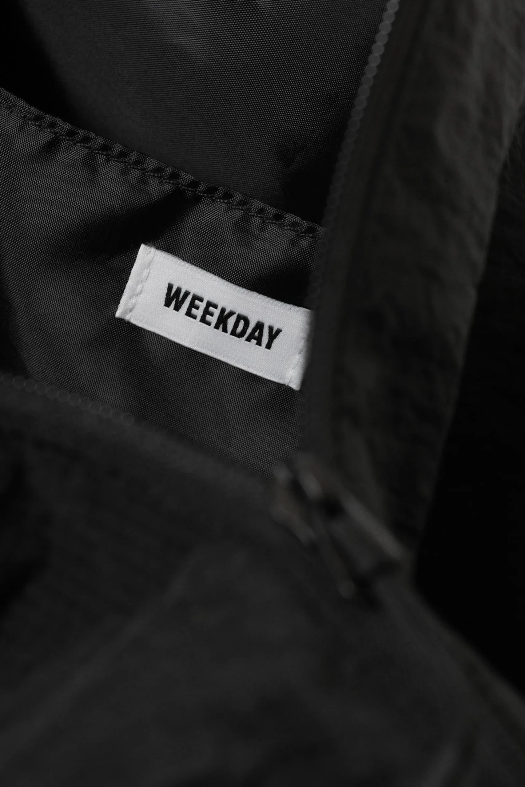 Weekday LARGE RIPSTOP SHOULDER BAG black Cheap