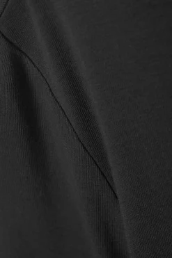 Weekday LONG SLEEVE COTTON TOP washed black Store
