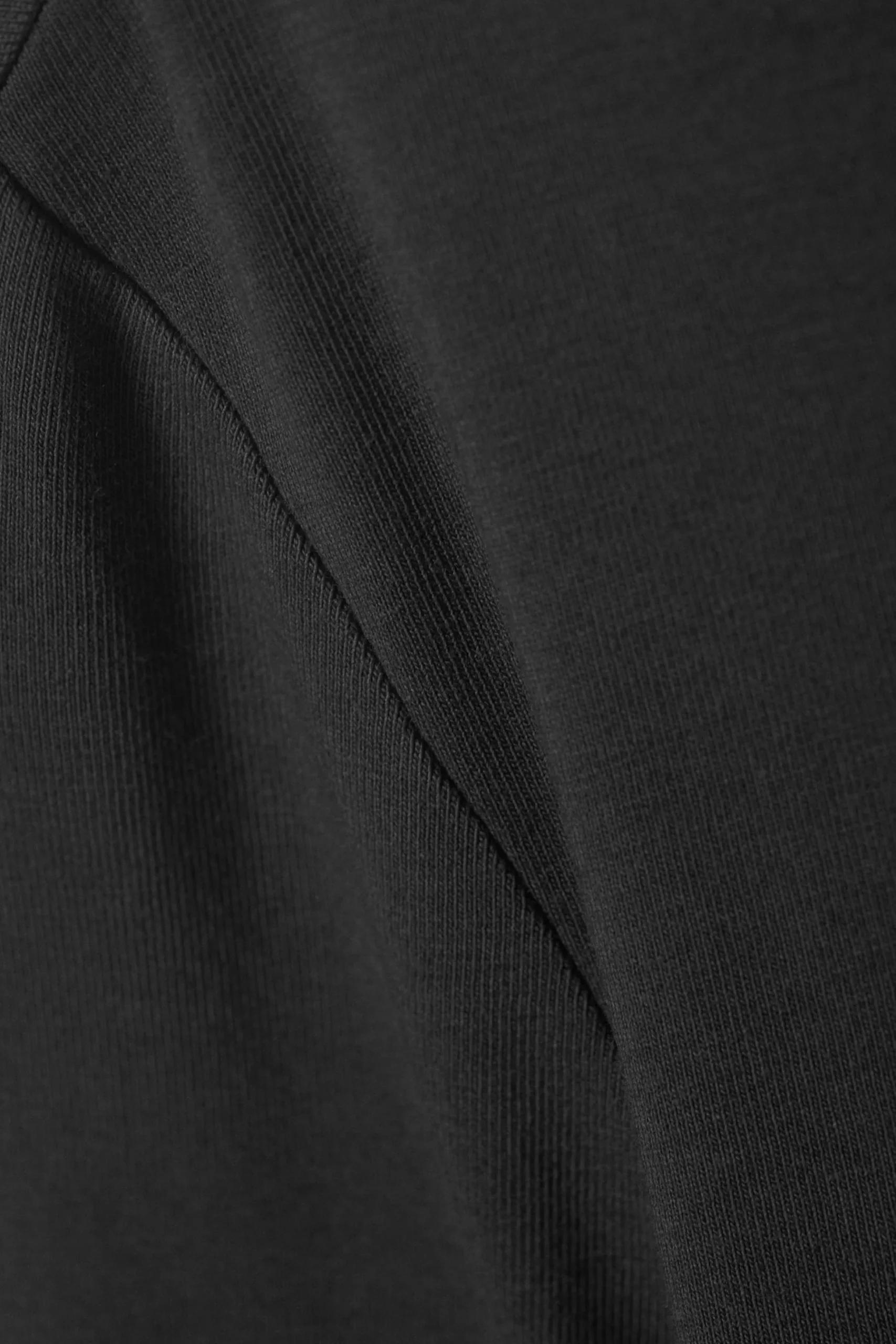 Weekday LONG SLEEVE COTTON TOP washed black Store