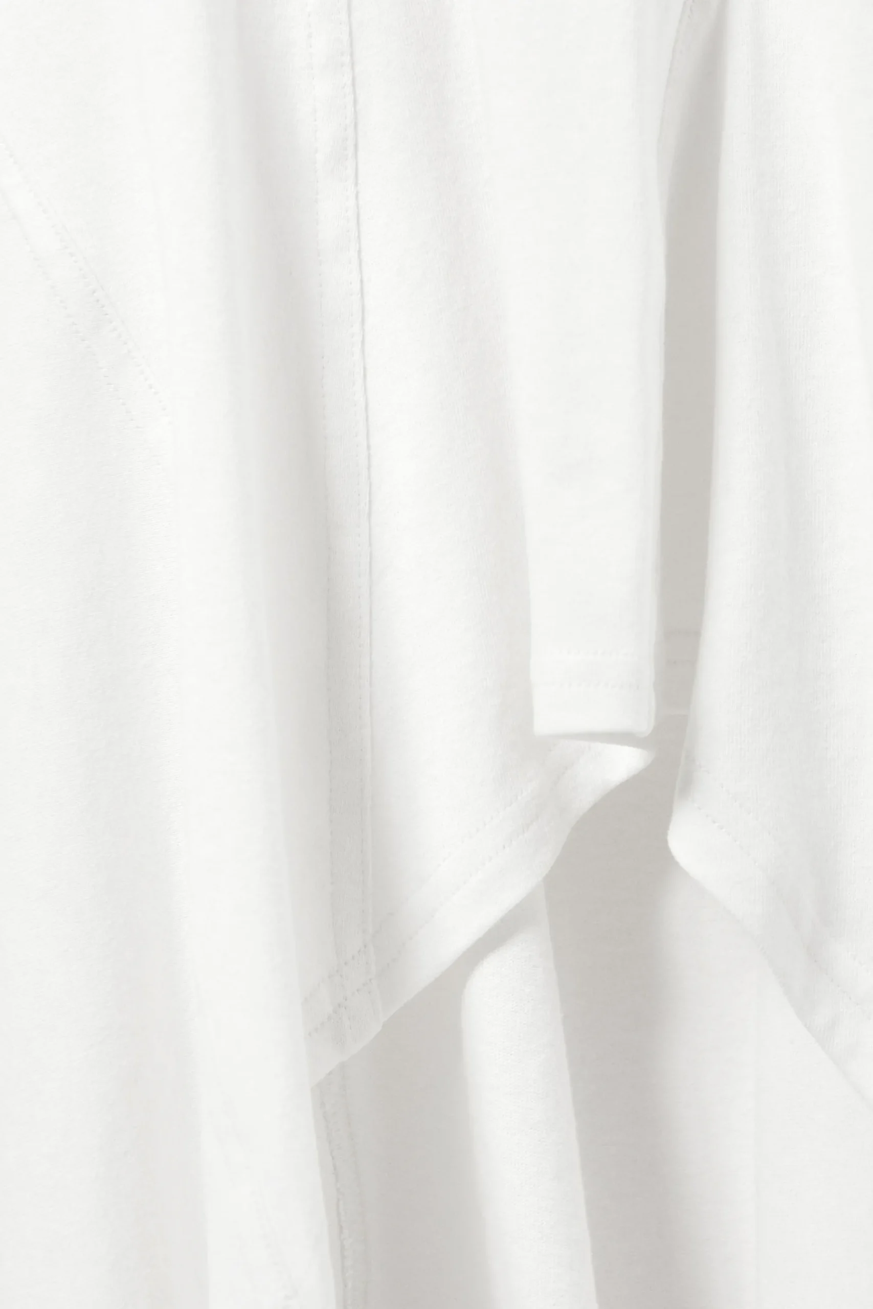 Weekday LONG-SLEEVED ASYMMETRIC MIDI DRESS white Online