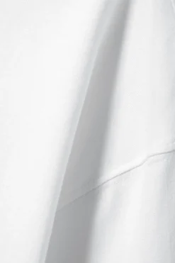 Weekday LONG-SLEEVED BOXY COTTON T-SHIRT white Cheap