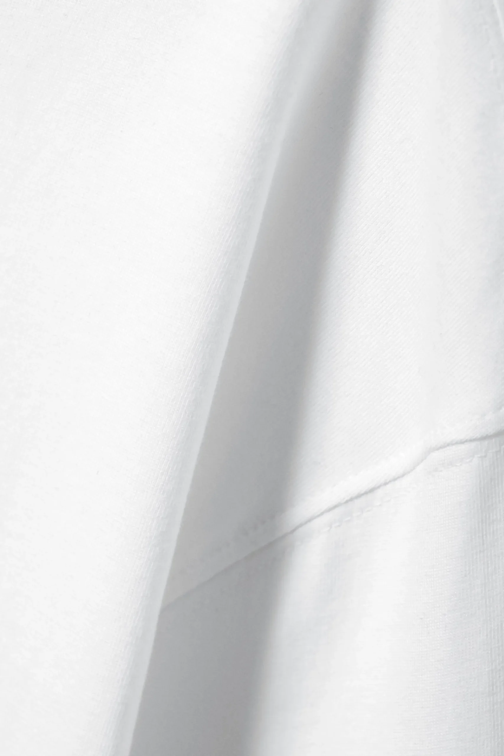 Weekday LONG-SLEEVED BOXY COTTON T-SHIRT white Cheap