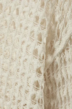 Weekday LOOSE FIT OPEN-KNIT SWEATER off-white Online