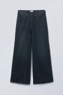 Weekday LOOSE REGULAR WAIST WIDE JEANS blue layer Shop