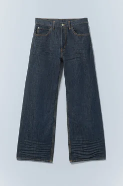 Weekday LOOSER REGULAR WAIST LOOSE STRAIGHT JEANS blue Outlet