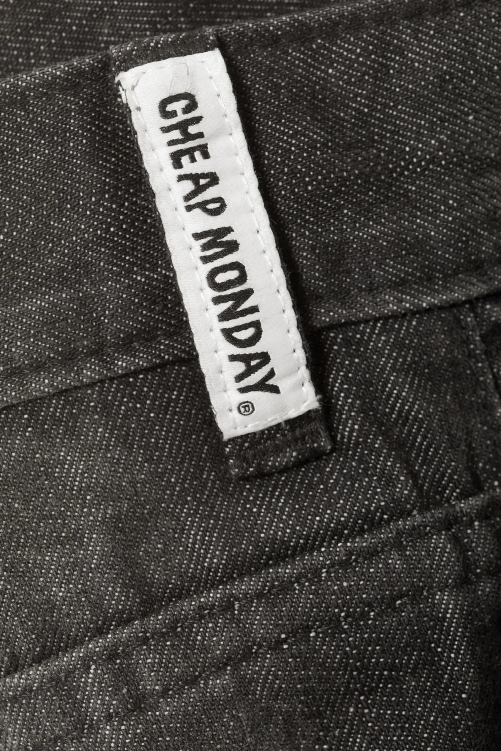 Weekday LOOSER REGULAR WAIST LOOSE STRAIGHT JEANS chafe black Discount