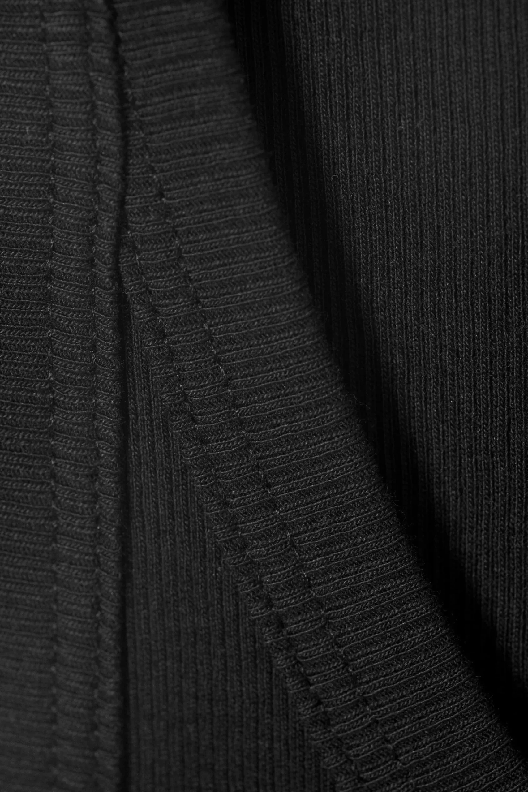 Weekday MATHEUS RIB TANK TOP black Store