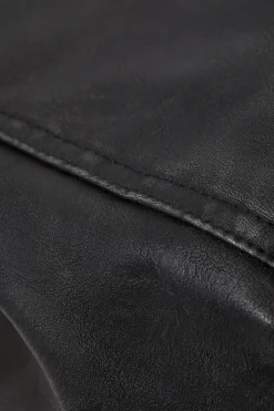 Weekday MEDIUM FAUX LEATHER TOTE BAG dark Discount