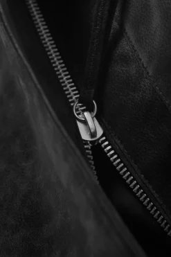 Weekday MEDIUM ZIP SHOULDER BAG black Store