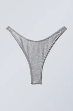 Weekday MINI GLITTER BRAZILIAN BIKINI BOTTOMS shiny shimmer Discount