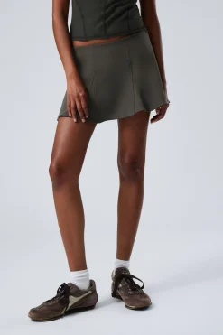 Weekday MINI SKIRT dark grey Sale