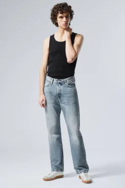 Weekday ORBIT MID RISE REGULAR STRAIGHT LEG JEANS seventeen blue medium blue Flash Sale