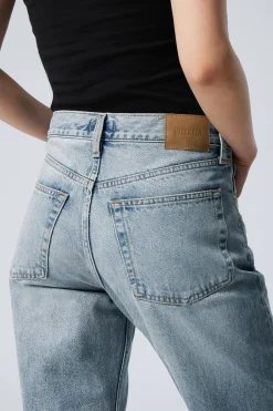 Weekday ORBIT MID RISE REGULAR STRAIGHT LEG JEANS seventeen blue medium blue Flash Sale