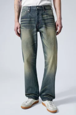 Weekday ORBIT MID RISE REGULAR STRAIGHT LEG JEANS carson blue medium blue Discount