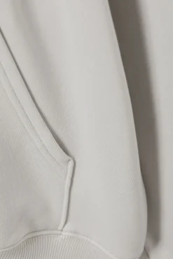Weekday OVERSIZED HEAVYWEIGHT HOODIE light mole Clearance