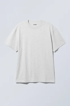Weekday OVERSIZED HEAVYWEIGHT T-SHIRT grey Store