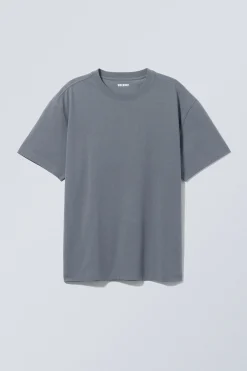 Weekday OVERSIZED HEAVYWEIGHT T-SHIRT dusty grey New