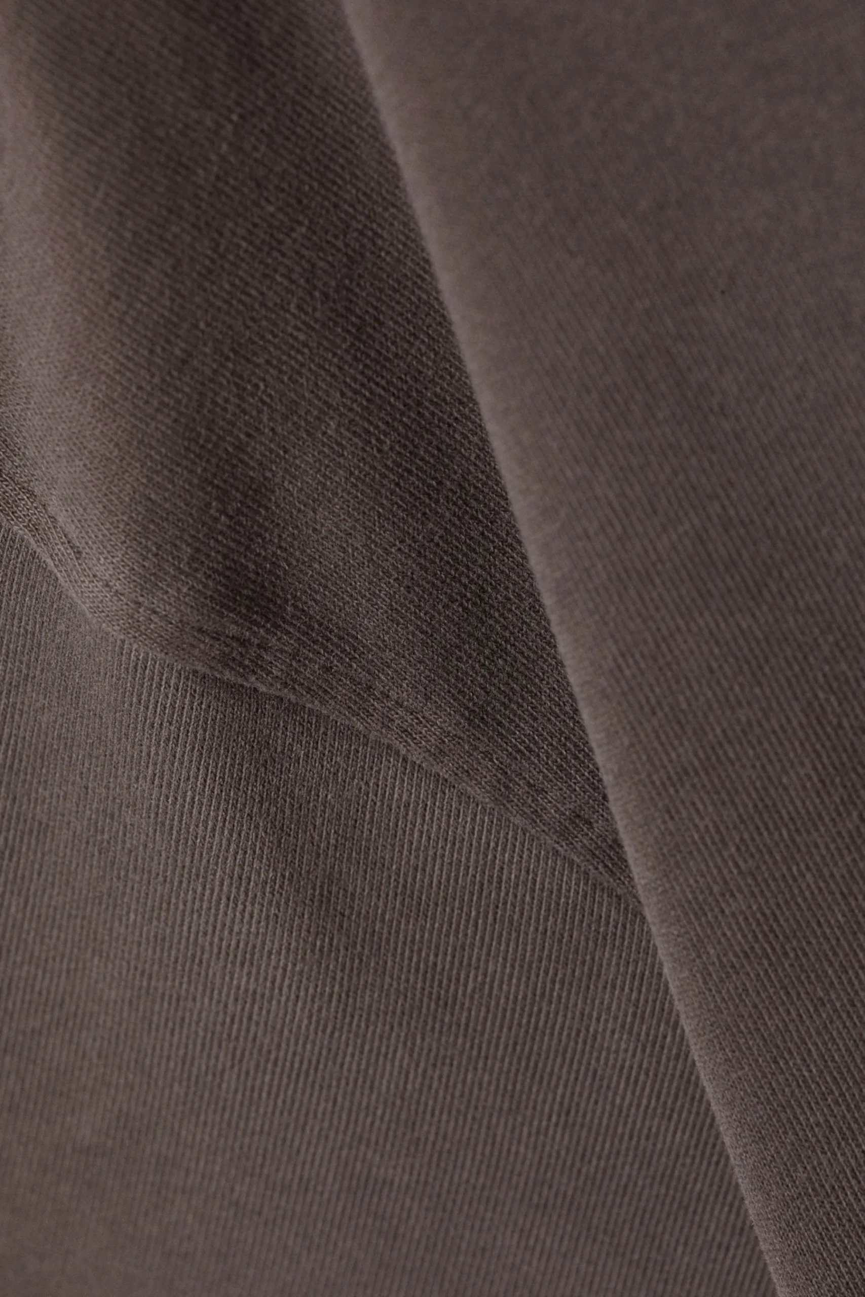 Weekday OVERSIZED HEAVYWEIGHT T-SHIRT washed dark brown Clearance
