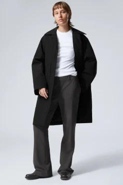 Weekday OVERSIZED PADDED CAR COAT black Sale